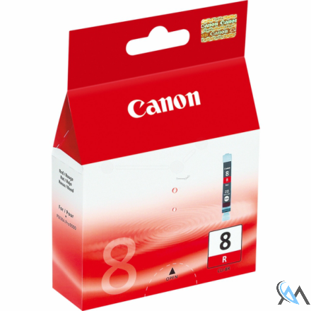 Original Canon 0626B001/CLI-8R Tintenpatrone rot, 5.790 Seiten 13ml