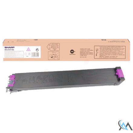 Original Sharp MX-27GTMA Toner magenta, 15.000 Seiten