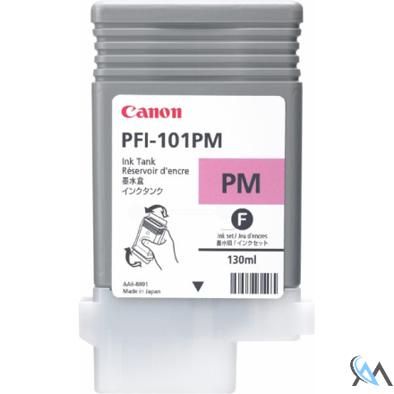 Original Canon 0888B001/PFI-101PM Tintenpatrone magenta hell 130ml