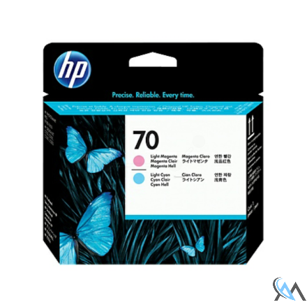 Original HP C9405A/70 Druckkopf cyan hell + magenta hell 130ml