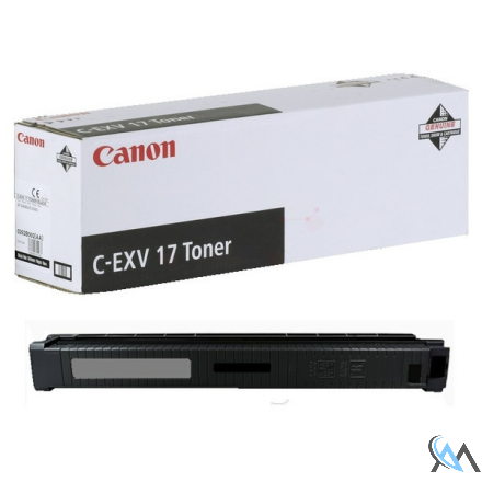 Original Canon 0262B002/C-EXV17 Toner schwarz, 26.000 Seiten/5% 530 Gramm