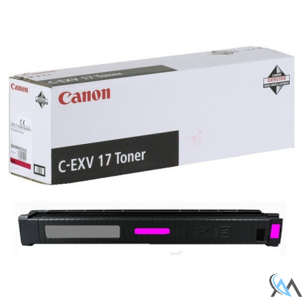 Original Canon 0260B002/C-EXV17 Toner magenta, 30.000 Seiten/5% 475 Gramm