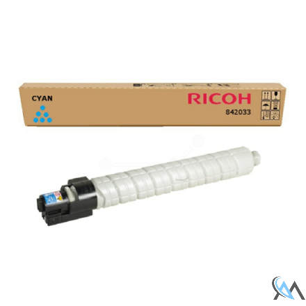 Original Ricoh 842033/DT3000C Toner cyan, 15.000 Seiten/5%