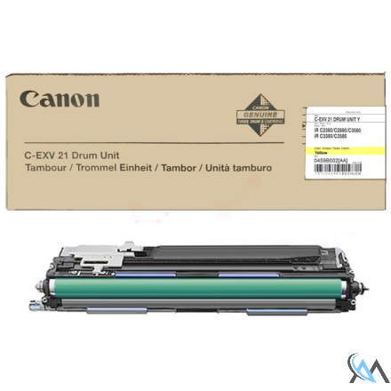 Original Canon 0459B002/C-EXV21 Drum Unit gelb, 53.000 Seiten