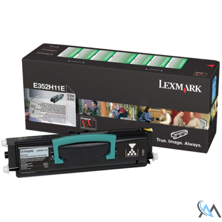 Original Lexmark E352H11E Toner-Kit return program, 9.000 Seiten/5%