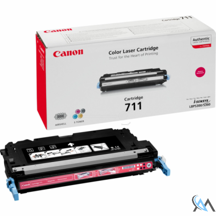 Original Canon 1658B002/711M Tonerkartusche magenta, 6.000 Seiten