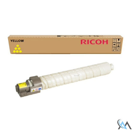 Original Ricoh 888609/TYPE C4500Y Toner gelb, 17.000 Seiten/5%