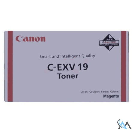 Original Canon 0399B002/C-EXV19 Toner magenta, 16.000 Seiten