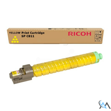 Original Ricoh 821218/SPC811 Toner gelb High-Capacity, 15.000 Seiten/5%