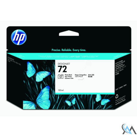 Original HP C9370A/72 Tintenpatrone schwarz foto 130ml