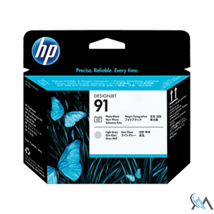 Original HP C9463A/91 Druckkopf schwarz foto + grau hell 775ml