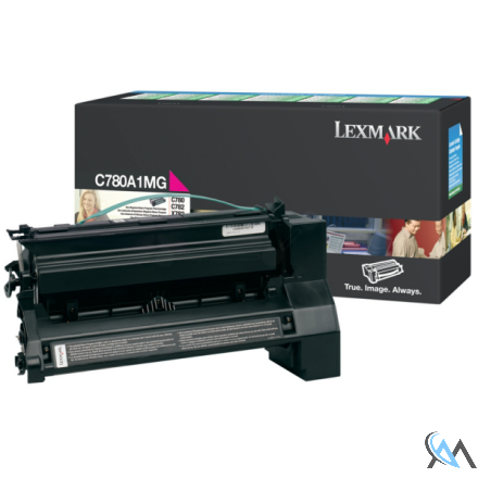 Original Lexmark C780A1MG Tonerkartusche magenta return program, 6.000 Seiten/5%