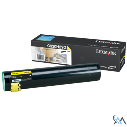 Original Lexmark C930H2YG Toner gelb, 24.000 Seiten ISO/IEC 19798