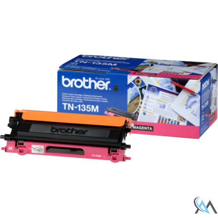 Original Brother TN-135M Toner magenta High-Capacity, 4.000 Seiten ISO/IEC 19798