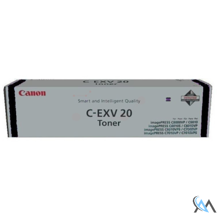 Original Canon 0436B002/C-EXV20 Toner schwarz, 35.000 Seiten 1606 Gramm