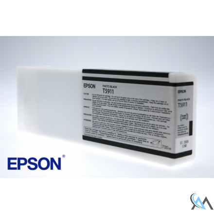 Original Epson C13T591100/T5911 Tintenpatrone schwarz foto 700ml