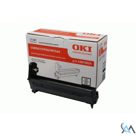 Original OKI 43870024 Drum Kit schwarz, 20.000 Seiten