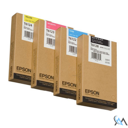 Original Epson C13T612200/T6122 Tintenpatrone cyan 220ml