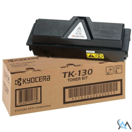 Original Kyocera 1T02HS0EU0/TK-130 Toner-Kit, 7.200 Seiten/5%