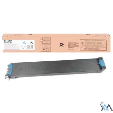 Original Sharp MX-31GTCA Toner cyan, 15.000 Seiten ISO/IEC 19752