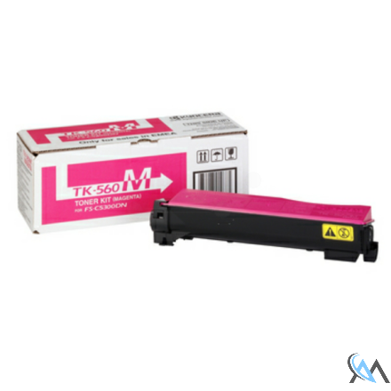 Original Kyocera 1T02HNBEU0/TK-560M Toner magenta, 10.000 Seiten ISO/IEC 19798