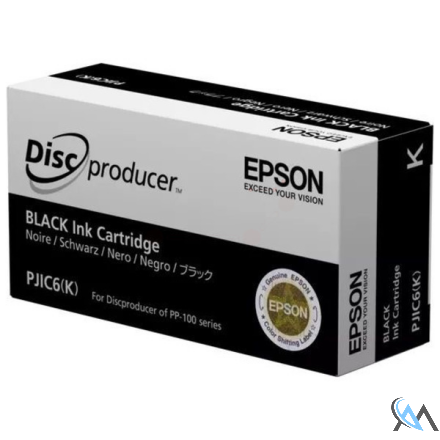 Original Epson C13S020452/PJIC6 Tintenpatrone schwarz, 3.000 Seiten 26ml