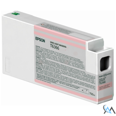 Original Epson C13T636600/T6366 Tintenpatrone magenta hell 700ml