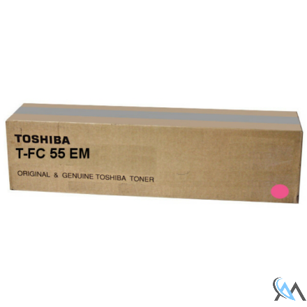 Original Toshiba 6AK00000116/T-FC55EM Toner magenta, 26.500 Seiten/6%