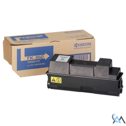 Original Kyocera 1T02J20EU0/TK-360 Toner-Kit, 20.000 Seiten ISO/IEC 19752