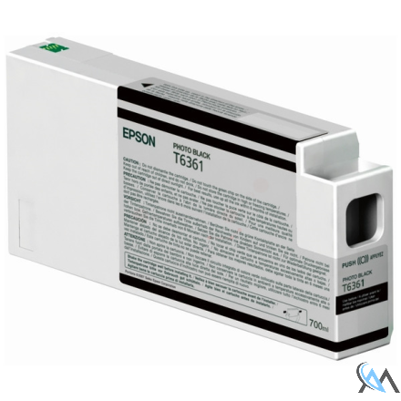 Original Epson C13T636100/T6361 Tintenpatrone schwarz foto 700ml