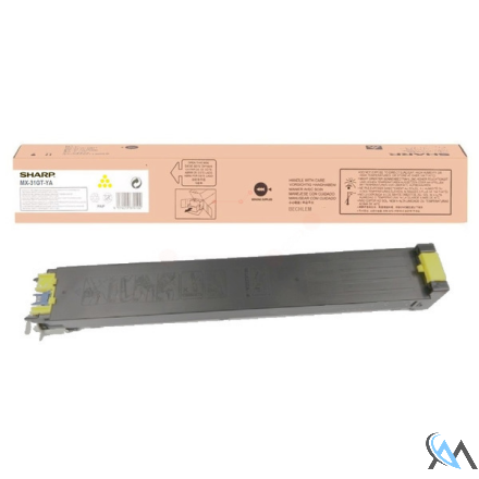 Original Sharp MX-31GTYA Toner gelb, 15.000 Seiten ISO/IEC 19752