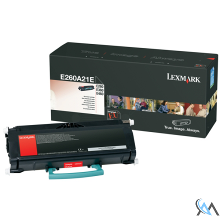 Original Lexmark E260A21E Toner-Kit, 3.500 Seiten/5%