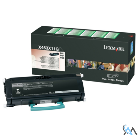 Original Lexmark X463X11G Toner-Kit extra High-Capacity return program, 15.000 Seiten ISO/IEC 19752