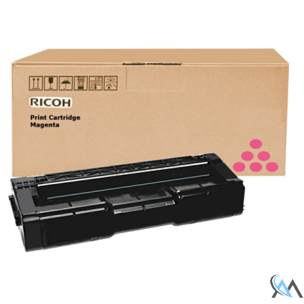 Original Ricoh 406481/SPC310HE Toner magenta High-Capacity, 6.000 Seiten/5%