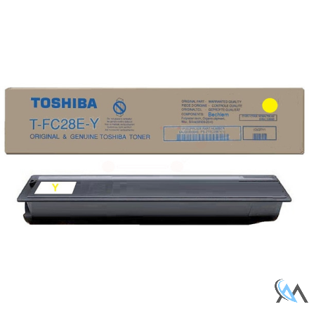 Original Toshiba 6AJ00000049/T-FC28EY Toner gelb, 24.000 Seiten/6%