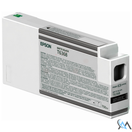 Original Epson C13T636800/T6368 Tintenpatrone schwarz matt 700ml