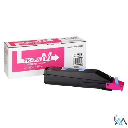 Original Kyocera 1T02H7BEU0/TK-855M Toner magenta, 18.000 Seiten/5%