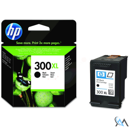 Original HP CC641EE/300XL Druckkopfpatrone schwarz High-Capacity, 600 Seiten ISO/IEC 24711 12ml