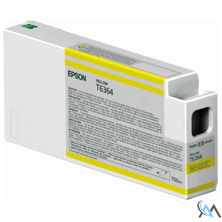 Original Epson C13T636400/T6364 Tintenpatrone gelb 700ml