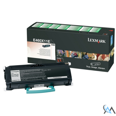 Original Lexmark E460X11E Toner schwarz extra High-Capacity return program, 15.000 Seiten/5%