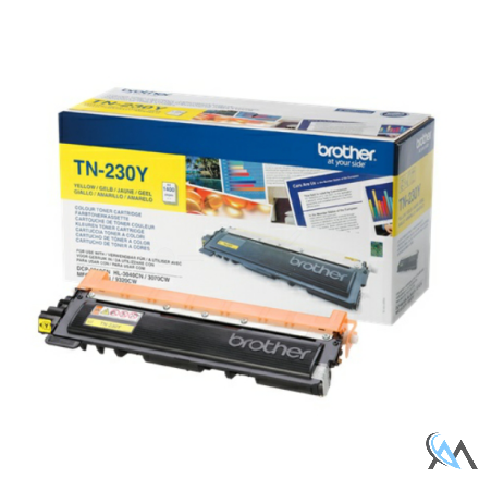 Original Brother TN-230Y Toner-Kit gelb, 1.400 Seiten ISO/IEC 19798