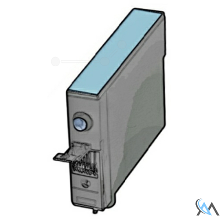 Kompatibel zu Epson T071240 T0712 Tintenpatrone cyan (C13T07124011)