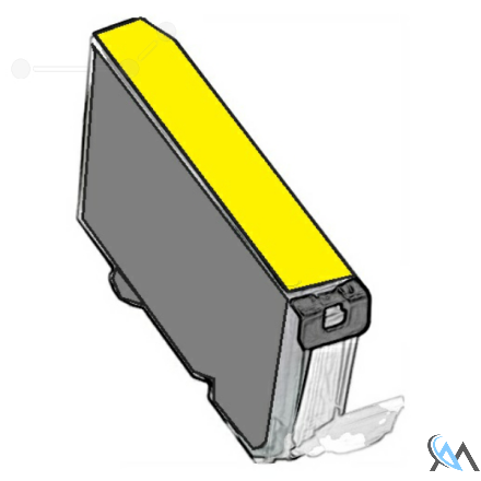 Kompatibel zu Canon CLI-8Y CLI-8Y Tintenpatrone gelb (0623B001)