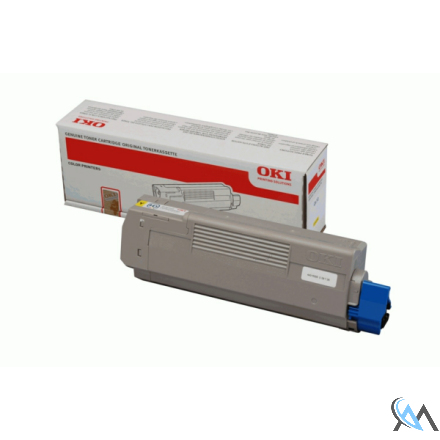 Original OKI 44315305 Toner-Kit gelb, 6.000 Seiten ISO/IEC 19798