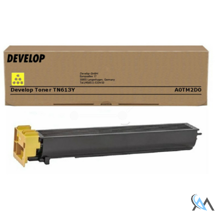 Original Develop A0TM2D0/TN-613Y Toner gelb, 30.000 Seiten