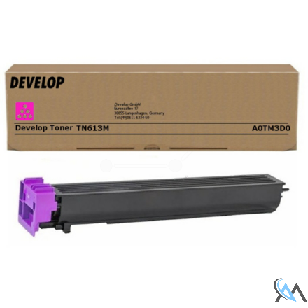 Original Develop A0TM3D0/TN-613M Toner magenta, 30.000 Seiten