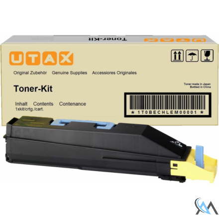 Original Utax 654010016 Toner gelb, 18.000 Seiten