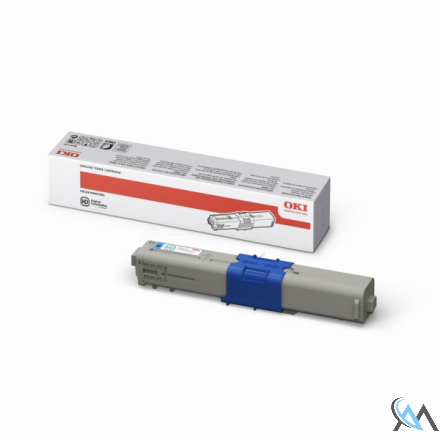 Original OKI 44469706 Toner-Kit cyan, 2.000 Seiten ISO/IEC 19798