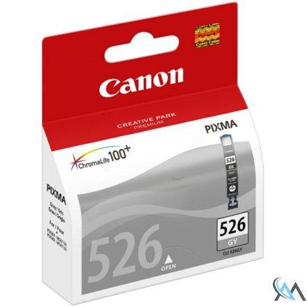 Original Canon 4544B001/CLI-526GY Tintenpatrone grau, 437 Seiten ISO/IEC 24711 9ml