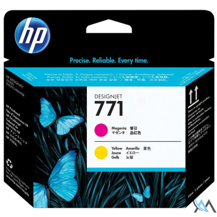 Original HP CE018A/771 Druckkopf magenta / gelb 775ml